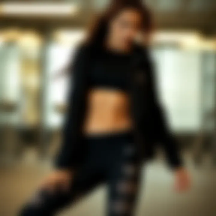 Stylish activewear combinations suitable for workouts