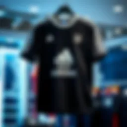 Stylish Adidas t-shirt on display