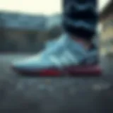 Stylish Adidas footwear showcasing modern design elements