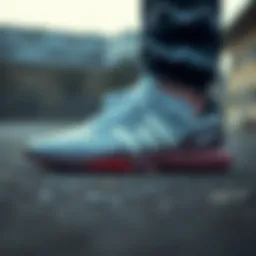 Stylish Adidas footwear showcasing modern design elements