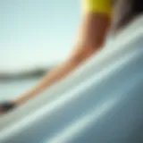 Close-up of the fabric showcasing its texture and breathability