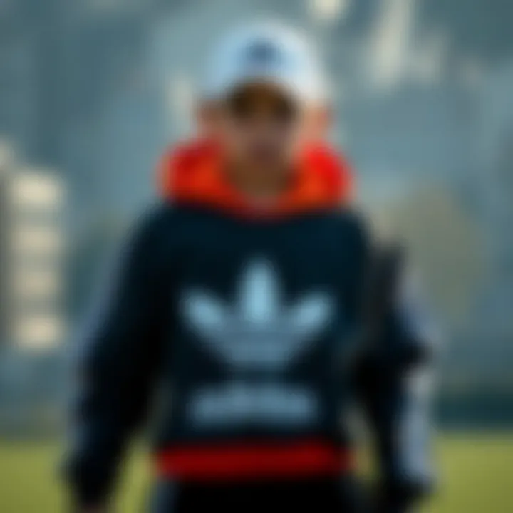 Stylish combinations of Adidas sport attire for kids.