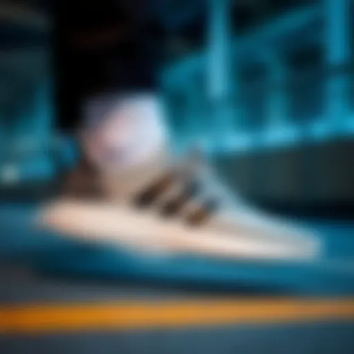 Innovative Footwear Design by Adidas Stylish new Adidas footwear showcasing sleek design