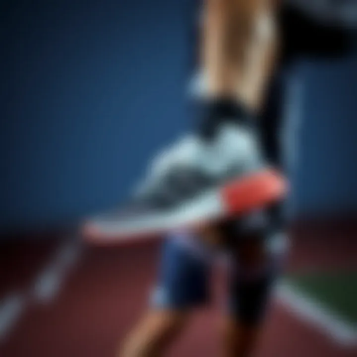 Athlete wearing Adidas Questar for optimal performance