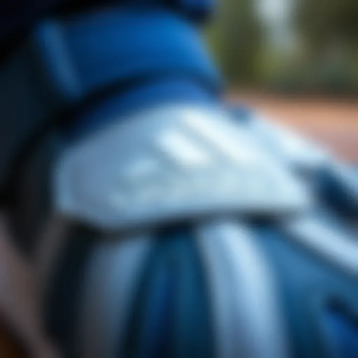 Quality Craftsmanship of Adidas Sandals Close-up of Adidas sandal material highlighting quality craftsmanship