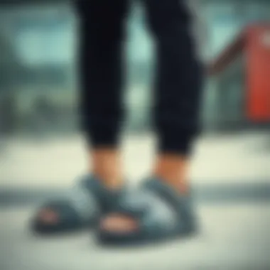 Stylish Combinations with Adidas Sandals Stylish outfit combinations featuring Adidas sandals