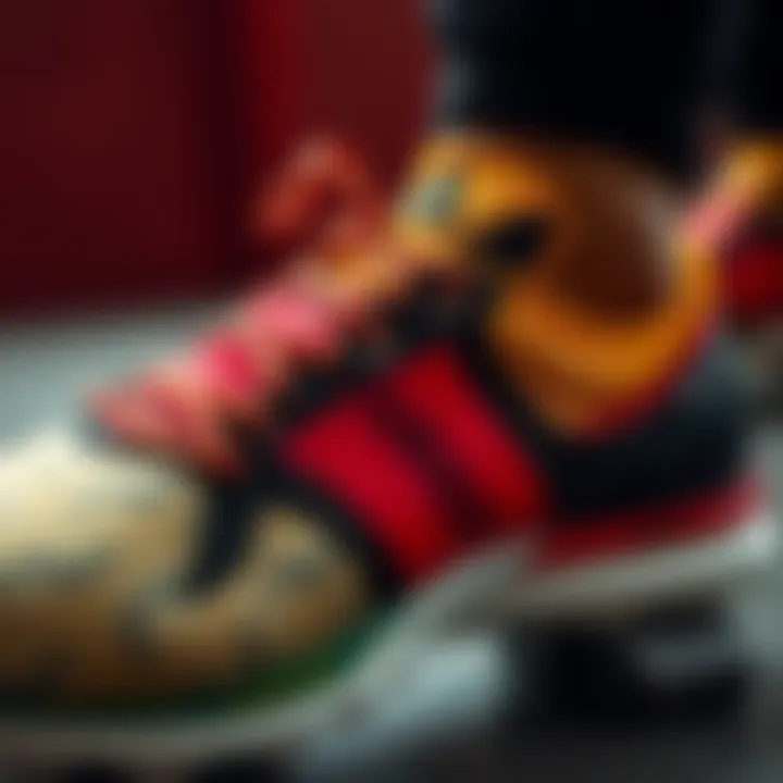 Close-up of Adidas Terrex Daroga II showcasing its material quality