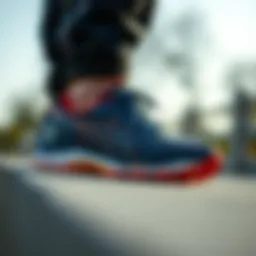 Dynamic Asics GT footwear showcasing advanced technology