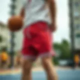 Historical evolution of basketball shorts