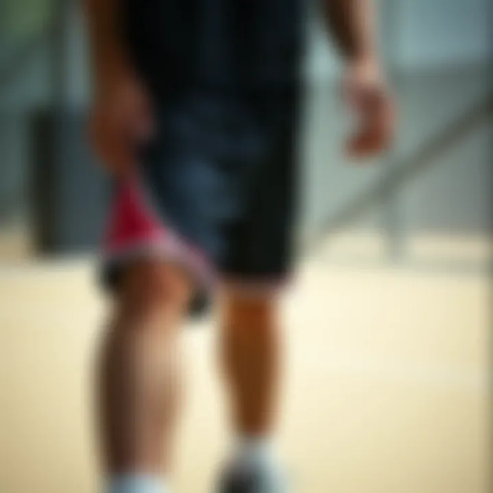 Material choices for basketball shorts