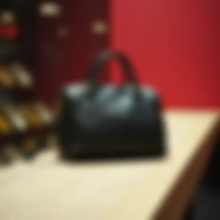 Historical evolution of handbags illustrated through design