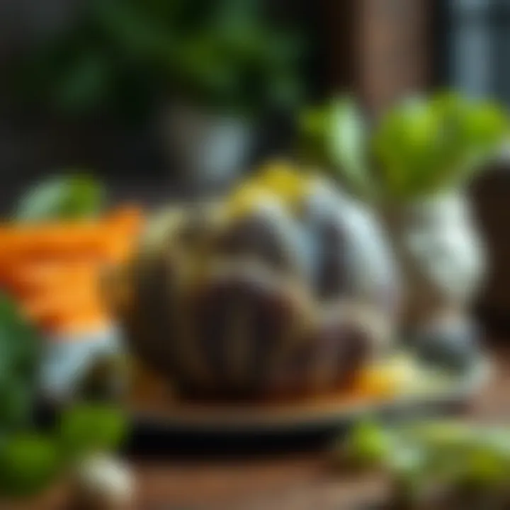 Cabbage in a health-focused meal setting