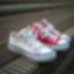 Stylish Converse shoes for children in various colors