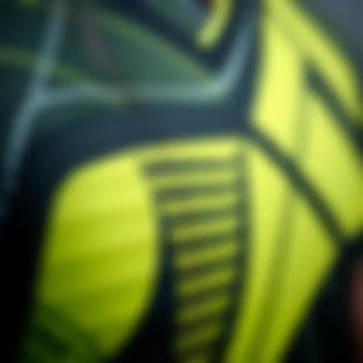 Close-up of the innovative materials used in CZ6376-010