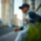 Dynamic design showcasing the CZ6376-010 in an urban setting