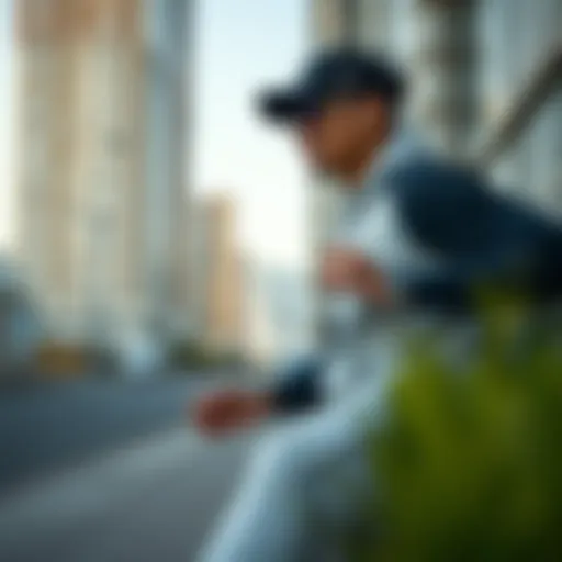 Dynamic design showcasing the CZ6376-010 in an urban setting