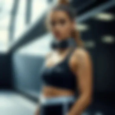 Stylish athletic wear for workouts