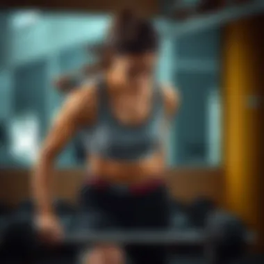 Illustration of physical fitness progress