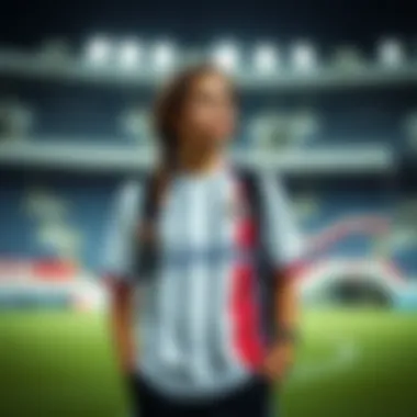 Combination of sports and casual wear with Fenerbahçe jersey