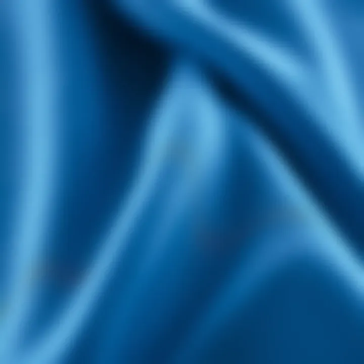 Close-up of innovative fabric used in athletic wear