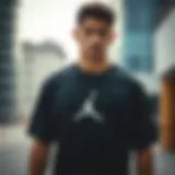 Stylish Jordan t-shirt design showcasing modern athletic wear