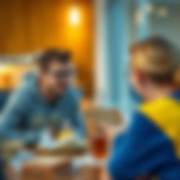 Athletes enjoying a meal with low-calorie bread