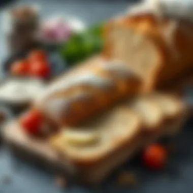 Nutritious ingredients for making low-calorie bread