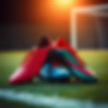 Comparison of different brands of soccer cleats