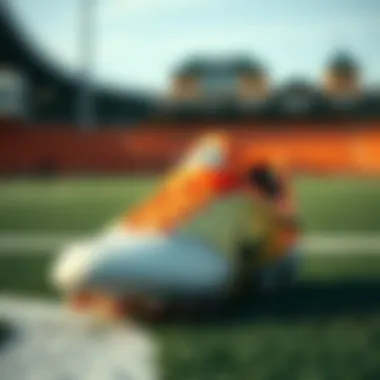 Promotional advertisement for discounted cleats