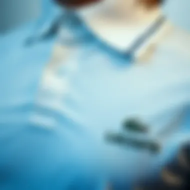 High-quality fabric of Lacoste polo shirt