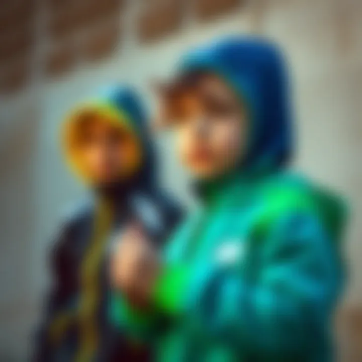 Stylish kids in New Balance sportswear