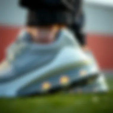 Close-up of Nike 720's advanced cushioning technology highlighting comfort features.
