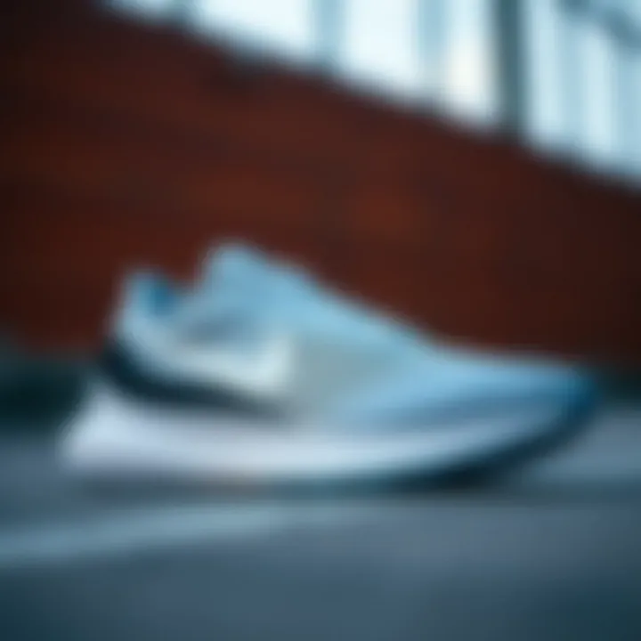 Innovative design of Nike 720 showcasing its sleek silhouette and modern aesthetics.