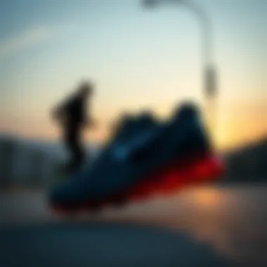 Dynamic Performance of Nike Air Max 2016 Dynamic movement captured while wearing Nike Air Max 2016.