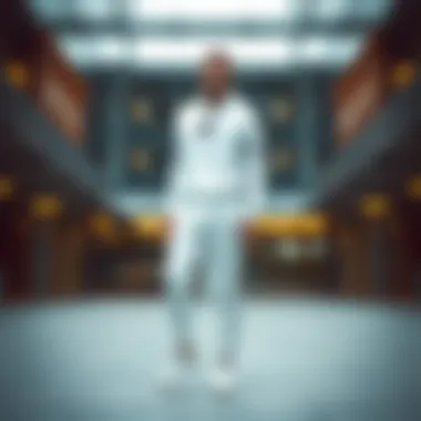 Fashionable combinations using Nike's white sports clothing