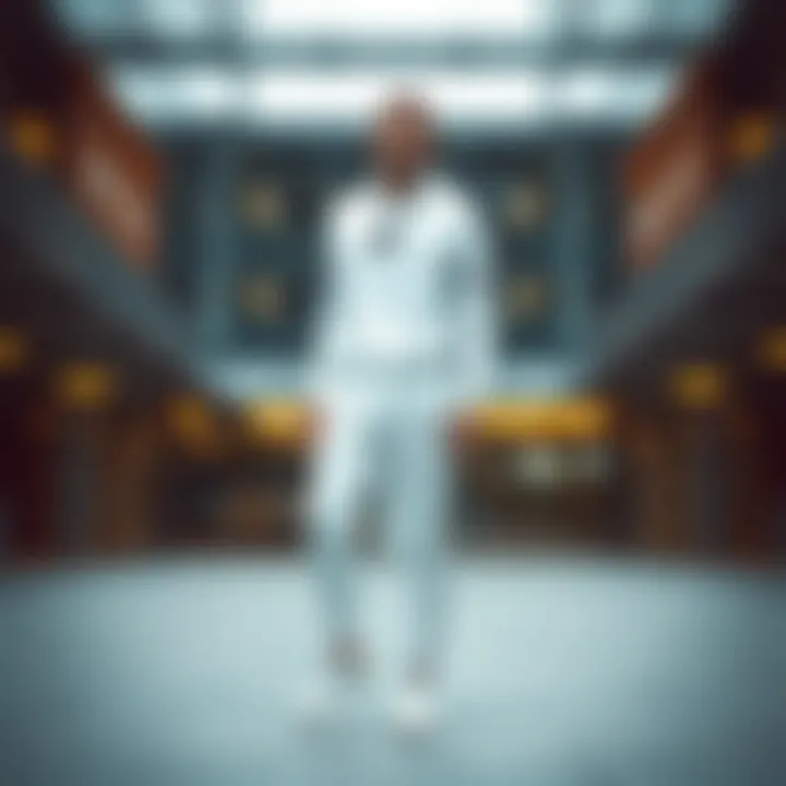 Fashionable combinations using Nike's white sports clothing