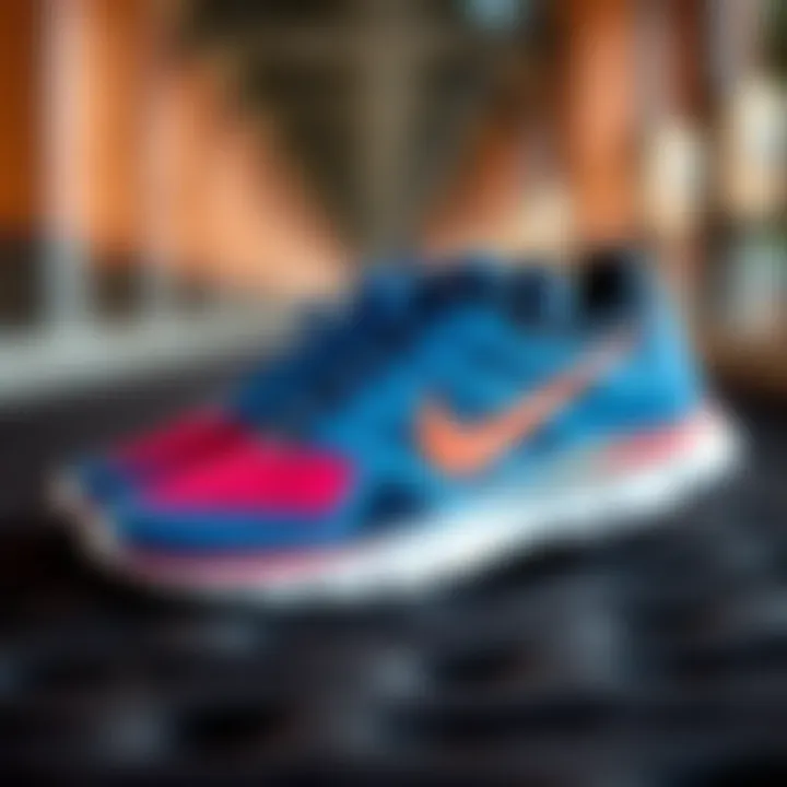 Stylish color options of Nike Free RN 5.0 on display