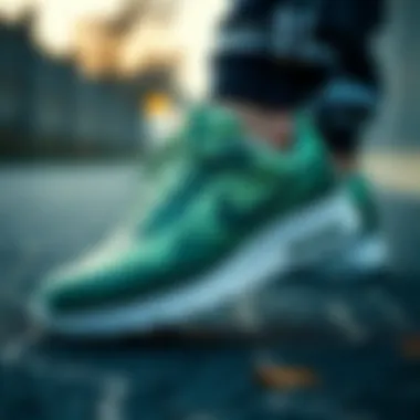 Maintenance tips for caring for Nike green footwear