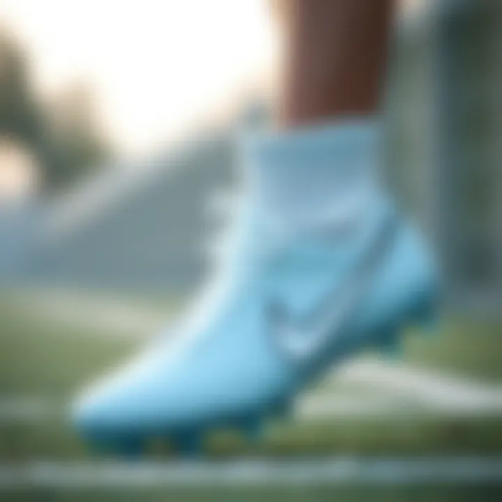 Quality materials used in Nike knockoff cleats