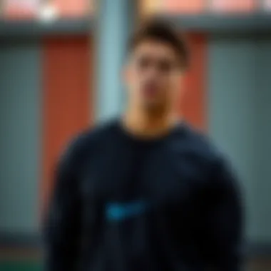 Stylish long sleeve t-shirt showcasing Nike's innovative design