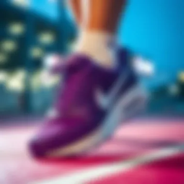 Care tips for maintaining Nike purple footwear