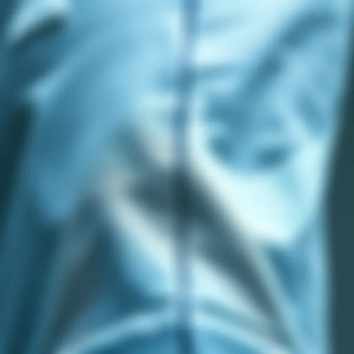 Detailed view of Nike parachute sweatpants fabric and stitching