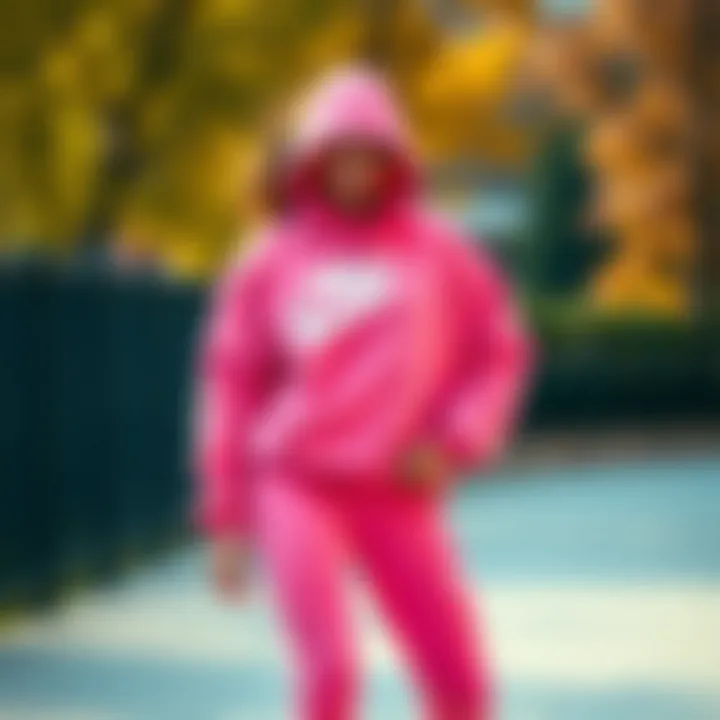 Dynamic Outfit with Nike Pembe Jumbo Dynamic outfit combination featuring Nike pink jumbo