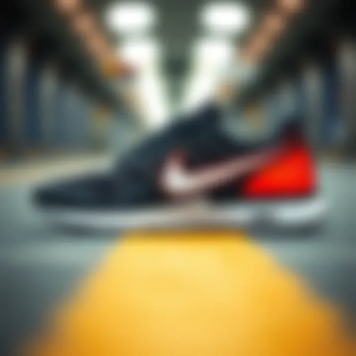 Showcasing the latest Nike sneaker designs