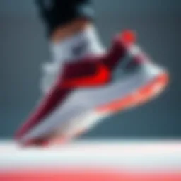 Dynamic shot of Nike Quest 3 showcasing innovative design elements