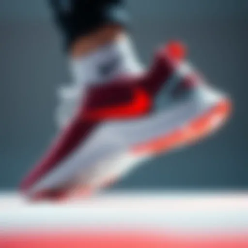 Dynamic shot of Nike Quest 3 showcasing innovative design elements