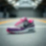 Elegant design of Nike sneakers showcasing innovation and style.