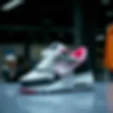 Stylish Nike women's sneakers on display