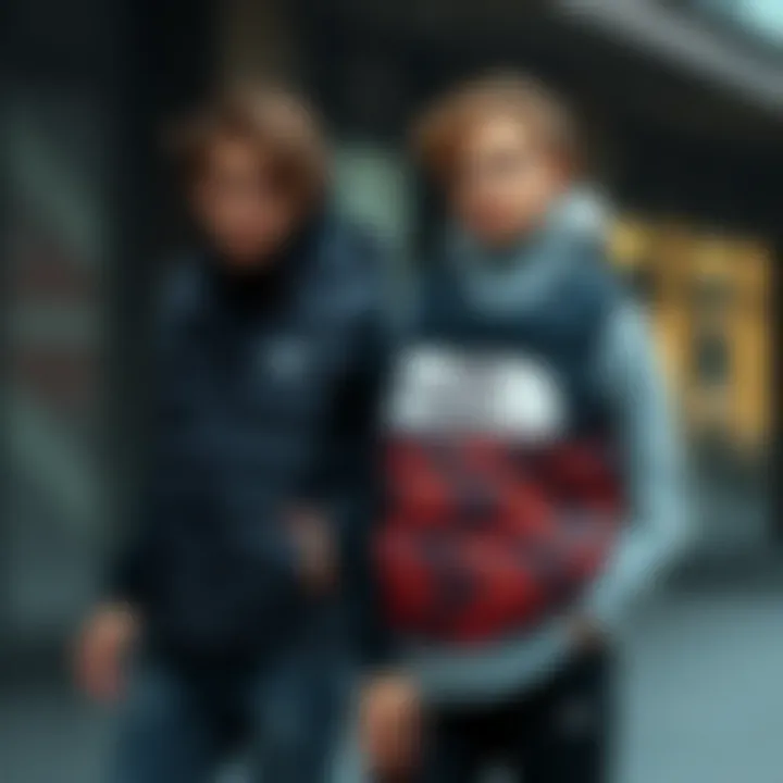 Urban Fashion with North Face Vests Stylish combinations with North Face vests in urban fashion