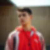 Stylish Puma Runtamed apparel showcased on a model